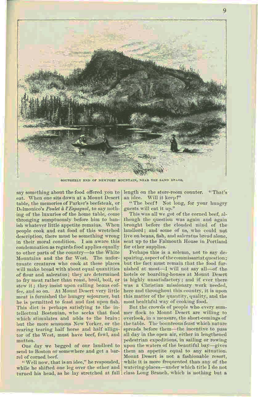 Mount Desert, 1872: an early history of the Maine island that is now Acadia National Park. vist0029f